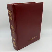 PTL Parallel Edition Holy Bible KJV Living Bible (1983) Leather HC Large Print