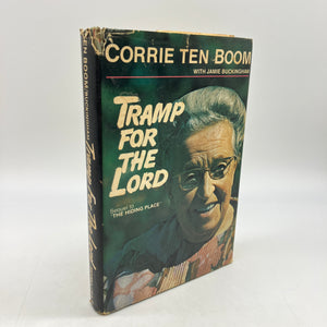 First Edition Tramp for the Lord (1974) Corrie ten Boom Hardcover DJ Acceptable