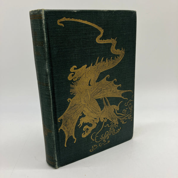 The Green Fairy Book 1919 Andrew Lang 14th Printing UK HC Illustrated Very Good