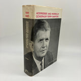 Addresses & Papers of Gov. Terry Sanford (1966) Mitchell North Carolina HC Good