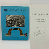 Signed The Ultimate Brace 1989 Reg Eaton UK Sheffield Metallic Framed HC DJ Good