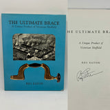 Signed The Ultimate Brace 1989 Reg Eaton UK Sheffield Metallic Framed HC DJ Good