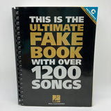 Ultimate Fake Book C Instruments 1200 Songs Hal Leonard 3rd Edition Plastic Comb