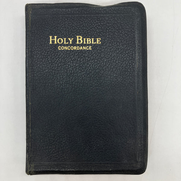 Holy Bible Revised Standard Version RSV (1962) World Concordance Bonded Leather w Carter-Parlier Genealogy