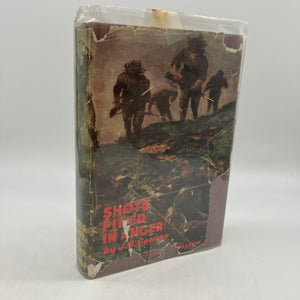 First Edition Shots Fired in Anger (1947) John George WW2 Guadalcanal HC DJ Good