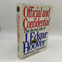 Official and Confidential: The Secret Life of J. Edgar Hoover (1993) Anthony Summers Hardcover Very Good