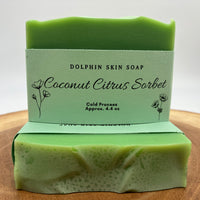 Coconut Citrus Sorbet Goat Milk Handmade Soap