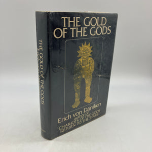 The Gold Of The Gods (1973) Erich von Daniken Ex-Library Cloth HC DJ Acceptable