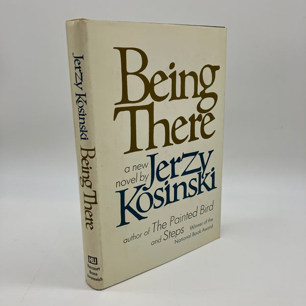 Being There (1970) Jerzy Kosinski Hardcover Dust Jacket Very Good First Edition