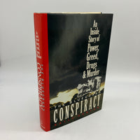 First Edition The Bluegrass Conspiracy (1990) Sally Denton True Crime HC DJ Good