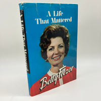 A Life That Mattered 1979 Betty Feezor HC Autobiography Charlotte WBTV Christian