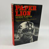 Paper Lion 1966 George Plimpton Detroit Lions Football Memoir Hardcover DJ Good