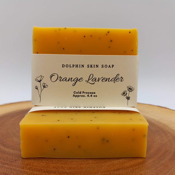 Orange Lavender Handmade Soap