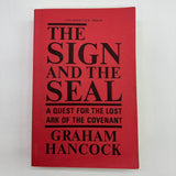 Uncorrected Proof The Sign and The Seal (1992) Graham Hancock Lost Ark Paperback