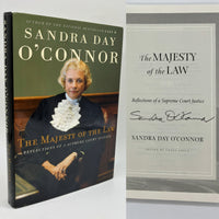 Signed Sandra Day O'Connor The Majesty of the Law 2003 HC DJ Good First Edition