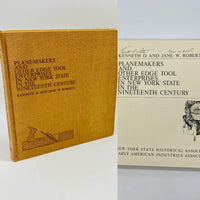 Signed Planemakers & Other Edge Tool Enterprises in New York State 1971 Roberts