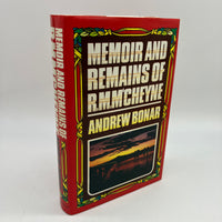 Memoir and Remains of R.M. M'Cheyne 1987 Andrew Bonar UK Hardcover DJ Very Good