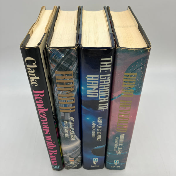 Rama Complete Series 1973-94 Arthur C Clarke 4 Set BCE Book Club Edition HC Good