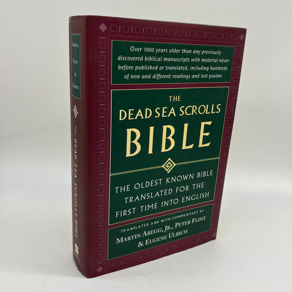 The Dead Sea Scrolls Bible (1999) Abegg, Flint & Ulrich Hardcover Very Good