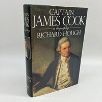 Captain James Cook: A Biography 1995 Richard Hough Hardcover DJ Very Good