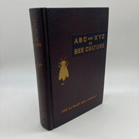 ABC and XYZ of Bee Culture (1975) A.I. Root Library Leather Hardcover Acceptable