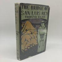 The Bridge of San Luis Rey (1928) Thornton Wilder Illustrated Hardcover DJ Good