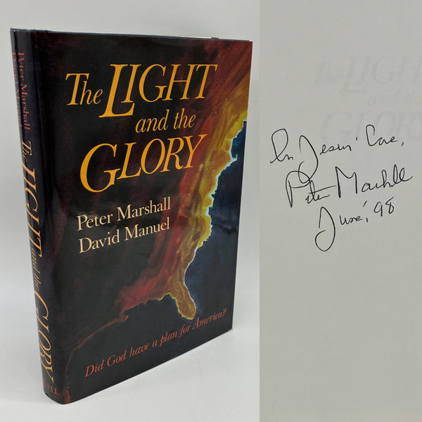 Signed The Light and the Glory (1977) Peter Marshall & David Manuel HC Very Good