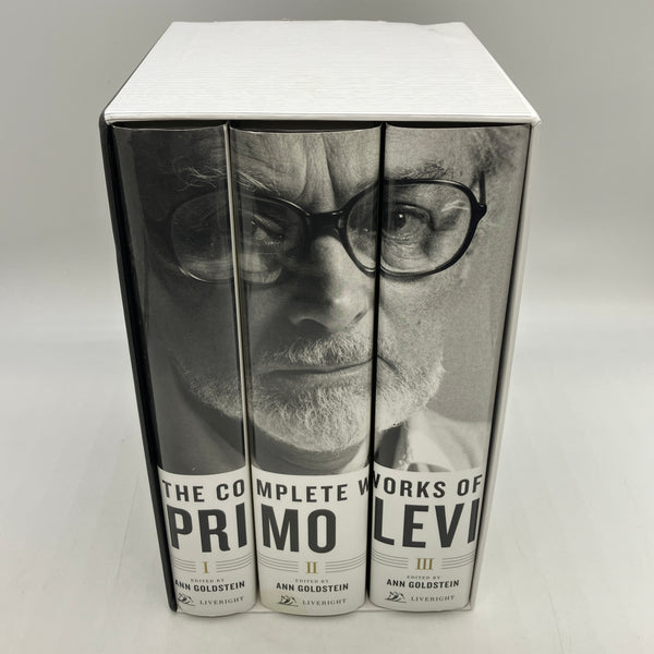 The Complete Works of Primo Levi 2015 Editor Ann Goldstein HC Set Slipcase Good