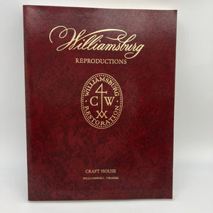 Williamsburg Reproductions & Interior Designs 1976 Colonial Williamsburg PB Good
