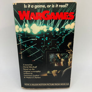 War Games (1983) David Bischoff Movie Novelization Mass Market Paperback Good