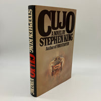 Cujo (1981) Stephen King BCE Book Club Edition L35 Gutter Code Hardcover DJ Good