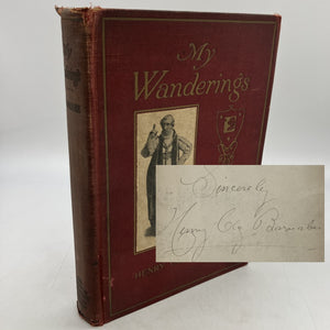 Signed 1st Ed. My Wanderings Reminiscences of Henry Clay Barnabee (1913) HC Good