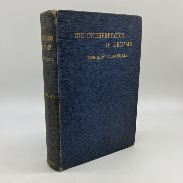 First English Edition The Interpretation of Dreams 1913 Sigmund Freud Cloth HC