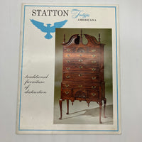 Statton Trutype Americana Furniture Vintage Catalog 31 Pages Good Condition