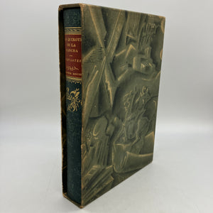 Don Quixote de la Mancha 1941 Miguel de Cervantes Random House Slipcase HC Good
