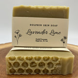 All Natural Lavender Lime Handmade Soap