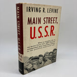 Main Street U.S.S.R. (1959) Irving Levine NBC Moscow Hardcover Dust Jacket Good