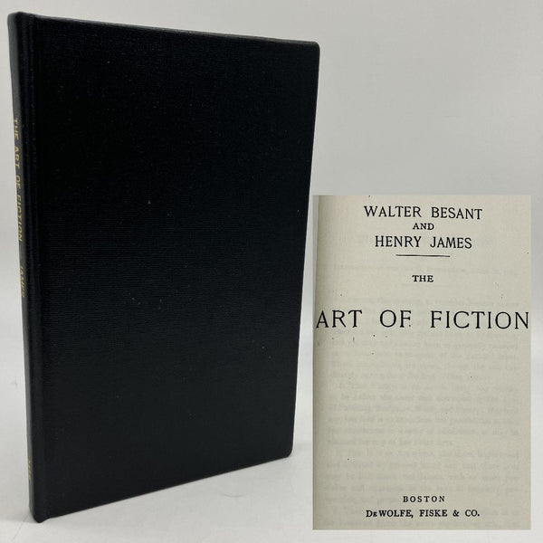 The Art of Fiction by Walter Besant & Henry James Library Binding Photocopy HC