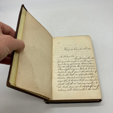 Letters of Life w Signed HANDWRITTEN LETTER by L. H. Sigourney (1867) Cloth Good
