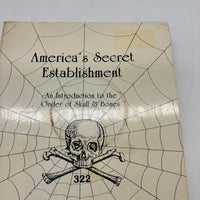 America's Secret Establishment: Skull & Bones 1986 Anthony Sutton PB Acceptable