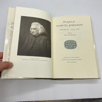 The Letters of Samuel Johnson Hyde Edition Vols. 1-3 (1992) Bruce Redford HC VG