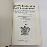 Colonial Families of the United States of America 7 Volume Set HC 1966 Mackenzie