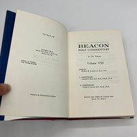 Beacon Bible Commentary 10 Book Set 1964-69 Beacon Hill Press Good First Edition