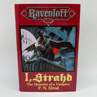 First Edition I, Strahd 1993 P. N. Elrod Ravenloft Books Hardcover DJ Very Good