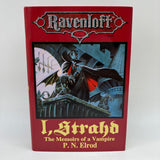 First Edition I, Strahd 1993 P. N. Elrod Ravenloft Books Hardcover DJ Very Good