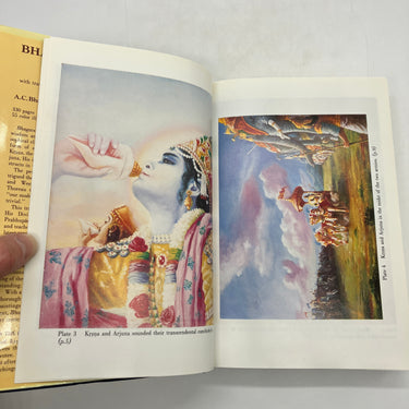 Bhagavad-gita As It Is (1975) A.C. Bhaktivedanta Illustrated Cloth HC DJ Good