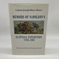 Memoirs of Napoleon's Egyptian Expedition 1798-1801 Joseph-Marie Moiret HC VG