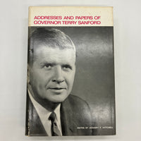 Addresses & Papers of Gov. Terry Sanford (1966) Mitchell North Carolina HC Good