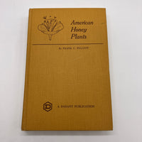 American Honey Plants 1976 Frank Pellett 5th Edition Cloth Hardcover Acceptable