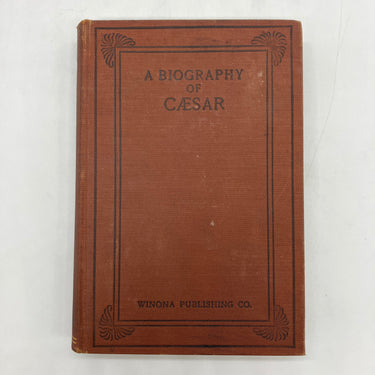 A Biography of Caesar: A Sketch (1904) James Anthony Froude HC w Map Good